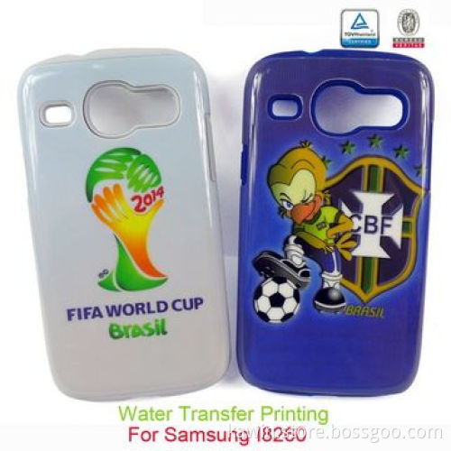 Water Transfer Printing PC + Silicone Cover for Samsung i8260